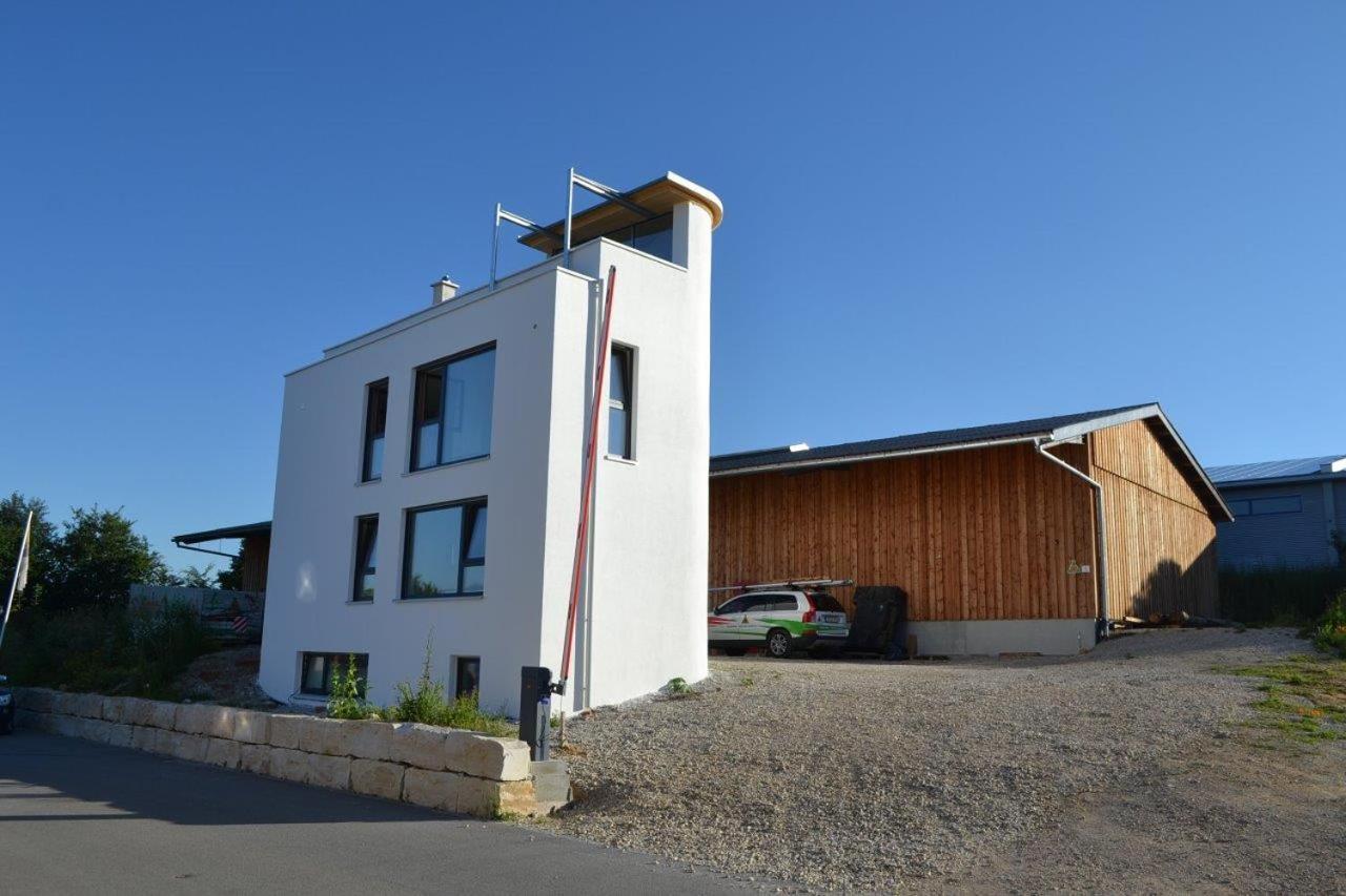 Designerhaus Mit Dachterrasse Villa Nittendorf Eksteriør bilde