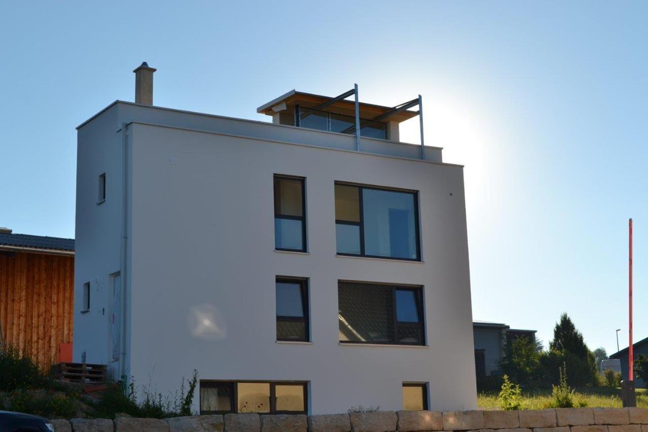 Designerhaus Mit Dachterrasse Villa Nittendorf Eksteriør bilde